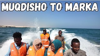 Socdaalkaygi dhulbarasho ee Muqdisho to Marka Somalia 2025