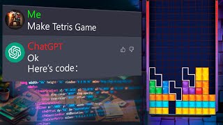 Build a Tetris-game using ChatGPT in 2 minutes #chatgpt #openai