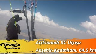 Açıklamalı XC Uçuşu