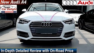 New Audi A4 Detailed Review with On Road Price,Features,Interior | Audi A4 India