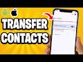 How to Transfer Contacts From Android Phone to iPhone (Sync Tutorial)