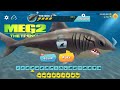 THE MEG 2 UNLOCKED AND TNE MEG 2 GAMEPLAY - Hungry Shark Evolution