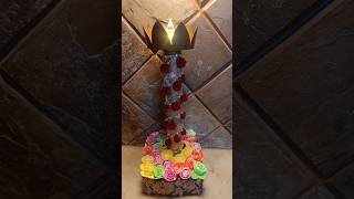 DIY candle stand from waste #youtubeindia #bestoutofwaste #goodtimewithart