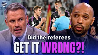 Thierry Henry & Carragher discuss Madrid-Bayern's controversial ending! 😳 | UCL