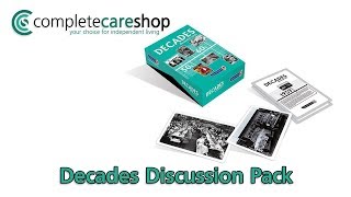 Decades Discussion Cards - Reminiscence About The 50s And 60s