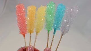 DIY Rock Candy DEUTSCH I Zuckerkristalle züchten I Kandis selber machen