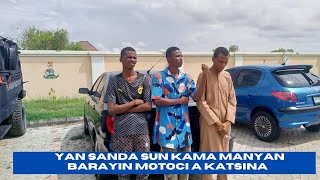 Rundunar ƴansandan Najeriya sun kama wasu manyan barayin motoci da suka addabi Katsina da Kano