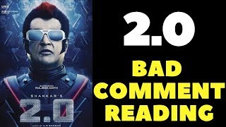 2 0 Official Trailer Funny Comment Reaction | Rajinikanth Akshay Kumar | Bad Comment Reading 😂😂😂