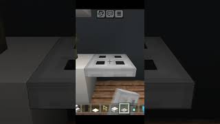 Modern Bed build in 10 seconds😆 #shortsfeed #shorts #minecraft #minecraftshorts #minecraftpe #yt