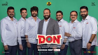 Don Success Meet | Sivakarthikeyan | Anirudh | Samuthirakani | Priyanka Mohan | SJ Suryah | Soori