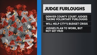 Denver County Court Judges To Take 8 Furlough Days