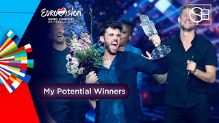 My Potential Winners | Eurovision Song Contest 2021
