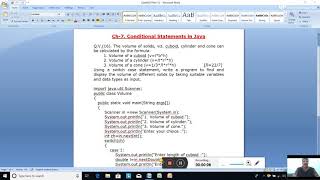 Date-4/1/2021. Class-9. Computer Applications. Ch-7, Conditional Statements in Java. Programs.
