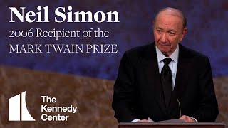 Neil Simon Acceptance Speech | 2006 Mark Twain Prize