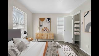 Bridgeport Apartment Homes A3 Floor Plan - 832 Sq Ft