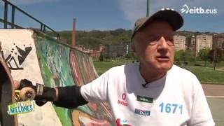 Juanjo es skater a sus 80 años