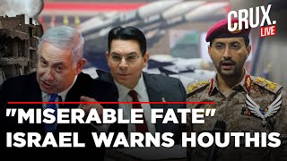 Israel Yemen War Live | In 'Final Warning' Israel Says Houthis Face Same Fate Hamas And Hezbollah