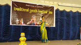 Traditional Youth Festival 2018 @BITS, Narsampet