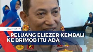 Richard Eliezer Bisa Kembali ke Brimob? Ini Tanggapan Kapolri