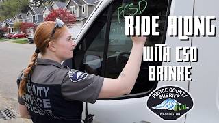 RIDE ALONG with Abandoned Vehicle Enforcement by B