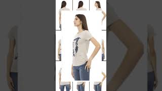 Buy Trussardi Action Women T-Shirts - Brown Brand T-s... for only $36.68 at guocali.com