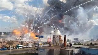 Deadly Blast at Mexican Fireworks Market