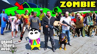 Franklin Found Huge Secret Base To Survive Zombie Apocalypse in GTA 5!