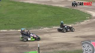 JUNIORS Lawn Tractor Racing At Western Ontario Outlaws Sept 06 2020 MAINS