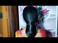 Beautiful Woman Long Hair Quick And Easy Elegant Layered Hair Bun Hairstyle |