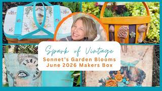 9 WONDERLAND PROJECTS CELEBRATE 2 YEARS OF DIY MAKERS BOX #sonnetsgardenblooms #aliceinwonderland
