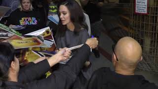 Angelina Jolie signs for fans at AFI Fest 2017 in Hollywood