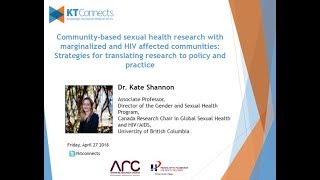 KT Connects  |  Community-based sexual health research