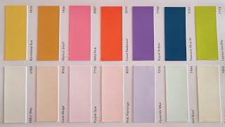 Colour Combination Chart Asian Paints