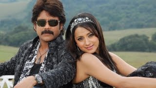 King Telugu Movie || A to Z Song With Lyrics || Nagarjuna,Trisha