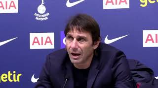 Tottenham 3 1 Morecambe | Antonio Conte post match press conference "Fans are not happy"