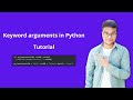 Keyword arguments in Python Tutorial #functions #shorts #python #tutorials
