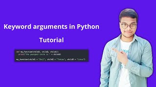 Keyword arguments in Python Tutorial #functions #shorts #python #tutorials