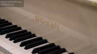 Reid Sohn Cream White Baby Grand Piano IJQKG0051 Comparison Demonstration | Sherwood Phoenix