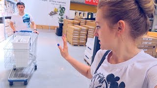 VLOG: ЗАКУПИЛИСЬ В ИКЕЕ! 04.07.17