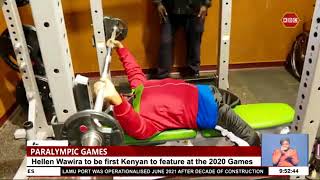 Kenya’s powerlifter Hellen Wawira to be the first Kenyan to take part  in 2020 Paralympic Games