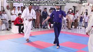 So-Kyokushin Pakistan Under-16 open challange tournament strong fight