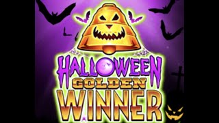 Golden Winner Halloween Big Win £5 stake 4 bonuses