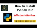 How to Install Python | How to Install Python(IDLE) | Windows 10 | Python |Idle |#ghcodingtechnique