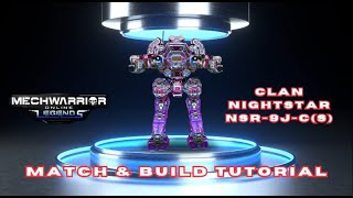 MWO: Clan NightStar NSR-9J-C(S) : 2 Matches at Luthien \u0026 Build Review