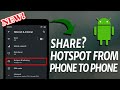 How to Share Hotspot from [Android] Phone to Phone? | daily doubts