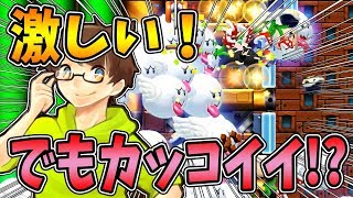 【激ムズスーパーマリオメーカー#439】超爽快で超激しい！？調整がシビアな40秒スピラン！【Super Mario Maker】ゆっくり実況プレイ