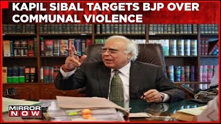Communal Violence, Hate Speech, Baiting Minorities & Misusing ED: Kapil Sibal Attacks BJP