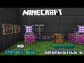 ME Import Bus 📀 Minecraft Applied Energistics Tutorial 📀 English 📀 #Minecraft