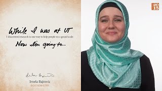 Helping people through research: Irnela Barjrovic #UTGrad 2015