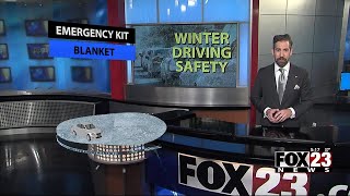 Video: Winter safety tips while on the road